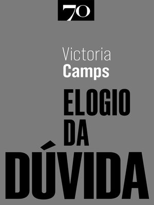 cover image of Elogio da Dúvida